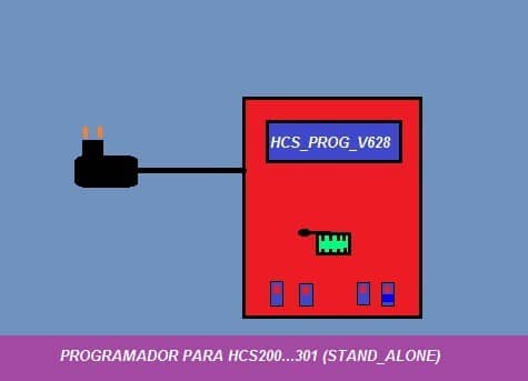 HCS_PROG_V628 –  MAIS UMA OPÇÃO PARA PROGRAMAR HCS200…301 COM PIC 16F628A