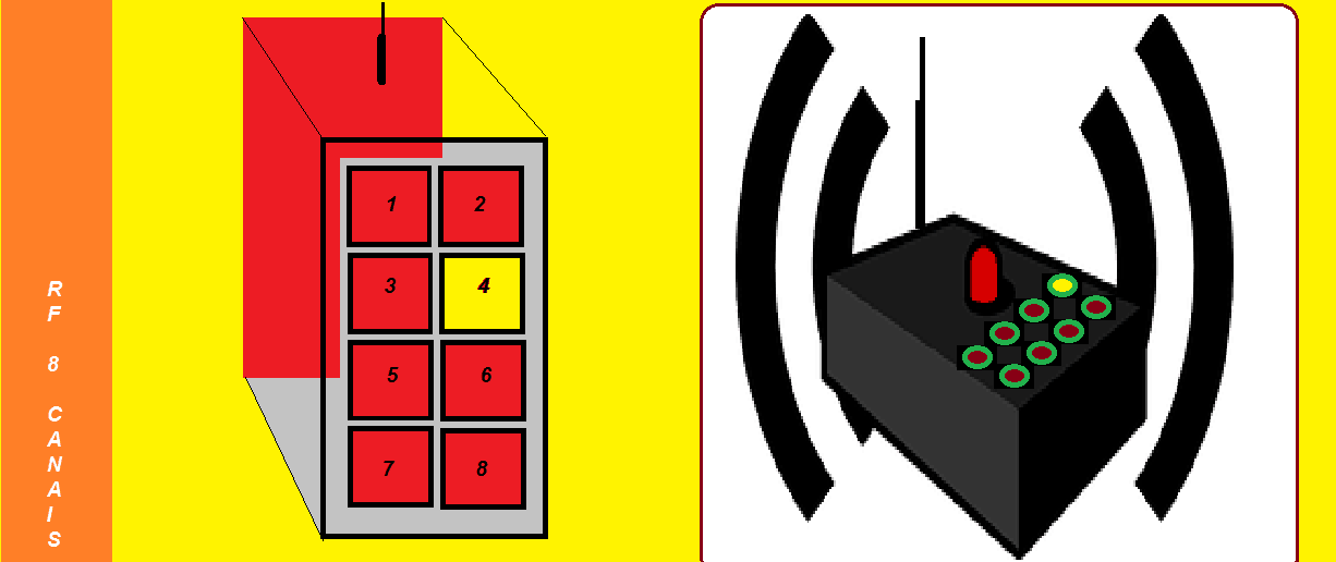 CONTROLE REMOTO 8 CANAIS ON/OFF – PIC 16F628A