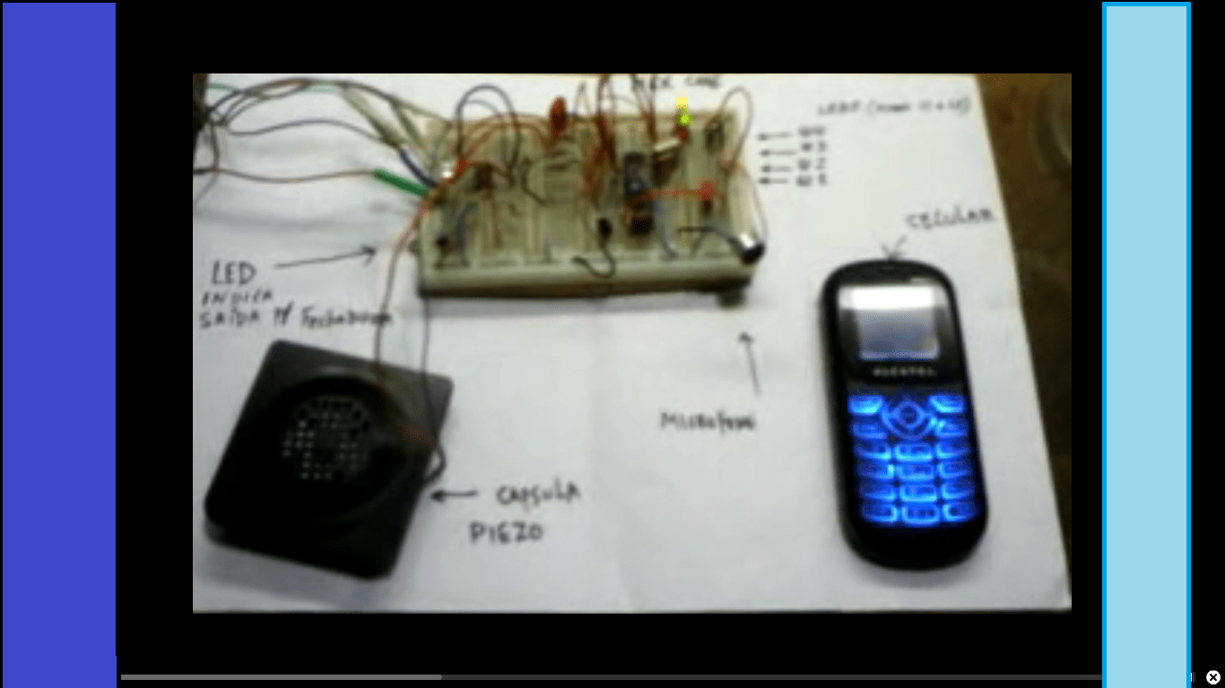 CONTROLE SEU  PORTÃO OU FECHADURA ELETRÔNICA POR CELULAR (SOMENTE PELO SOM) – COM PIC 12F675 (REF108)