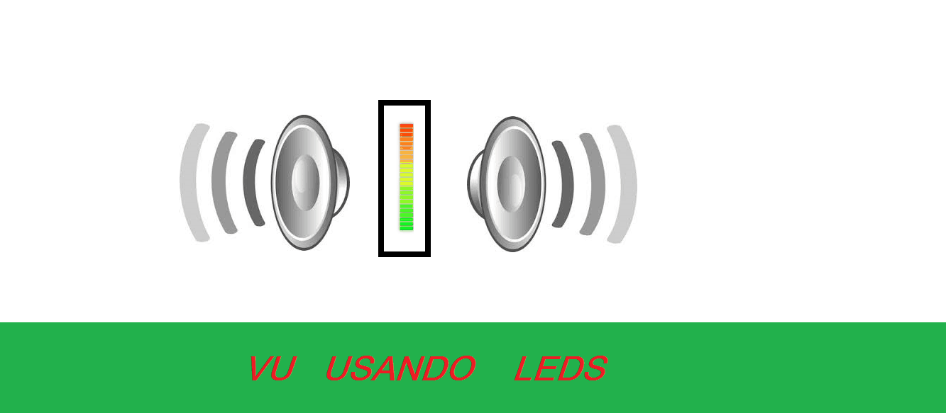 FAÇA UM INDICADOR DE NÍVEIS DE TENSÃO (VU) COM 12 LEDS (BARRA OU PONTO) – C/ PIC 12F675 (REF149)