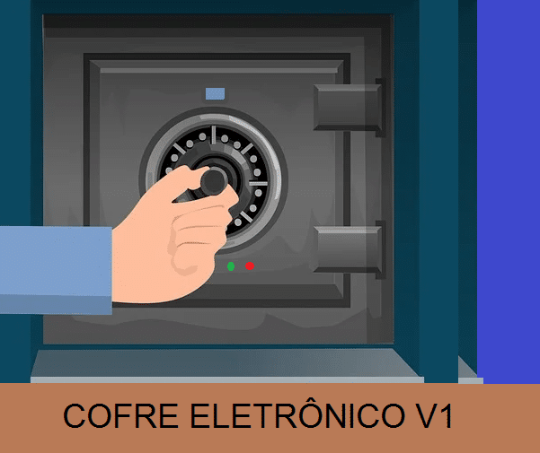 COFRE ELETRÔNICO – C/ PIC 12F675 (REF383)